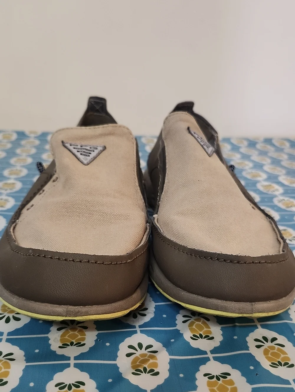 Columbia Bahama Vent Loco Relaxed III Mens Size 9 Boat Shoes Multicolor Fishing